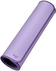 Logitech Desk Mat - Studio Series, Multifunctional Large Desk Pad, Extended Mouse Mat, Office Desk Protector with Anti-slip Base, Spill-resistant Durable Design, in Lavender