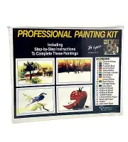 Tom Lynch Vintage 20-Piece Professional Painting Kit - BRAND NEW SEALED