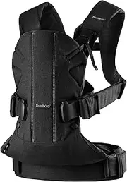 BabyBjörn 098023 Baby Carrier One Kai Baby Carrier, Black