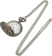 Pocket Watch Men's Necklace Men's Necklaces Number Necklace Necklaces for Men Man Rings Watch for Men Chain Retro Antique Watch for Elderly Pocket Watches Vintage Pocket Watch Iron COLLBATH
