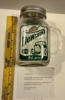 2015 Mountain Dew Collectible DEWSHINE Jar 2 of 3