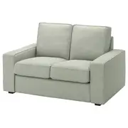 KIVIK compact 2-seat sofa, Gunnared light green