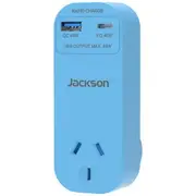 Jackson Rapid Charge USB-C PD45W Wall Adaptor Sky Blue