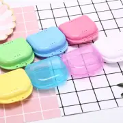 dental orthodontic retainer denture storage case box mouthguard containerS_Z0