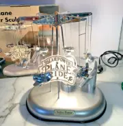 Ishiguro Designed Solar Plane Ride Collector Lamp Roll Switch Cord Accent Lamp