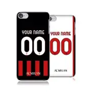 CUSTOM PERSONALISED AC MILAN 2022/23 KIT HARD BACK CASE FOR APPLE iPOD TOUCH MP3