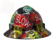 Cool Hard Hats Unisex ROADWORKS Pro Choice Wide Brim Safety Hard Hat
