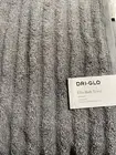 Bulk 4 x Dri Glo Grey / Light Charcoal Towels BNWT Combed Cotton 70x140cm 50gsm