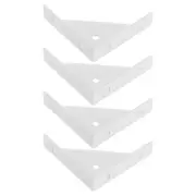 4 Pcs Fixed Bracket Bed Corner Fasteners Angle Brackets for Tables