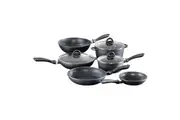 Baccarat STONE 6 Piece Cast Aluminium Cookware Set with Stir Fry Pan