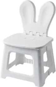 Kids Back Folding Stool,Kindergarten Learning Stools,Rabbit Shape Chair,Stepping