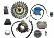 LAMBRETTA GP STANDARD WEIGHT 12V ELECTRONIC IGNITION KIT- CDI- DISC - SIL STATOR