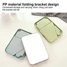 Square Mirror Square Adjustable Folding Vanity Mirror with Stand Glass
