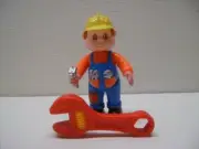 Toy Construction Worker woodworker with Tools Ty59