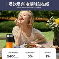 在飛比找Yahoo!奇摩拍賣優惠-德國WMF榨汁杯小型便攜式榨汁機家用電動充電攪拌杯迷你炸果汁