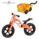 【BabyTiger虎兒寶】POPBIKE 兒童平衡滑步車 - AIR充氣胎 + 拖車組(紅)