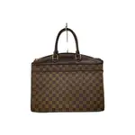 LOUIS VUITTON 路易威登 手提包 格紋DAMIER RIVIERAS N48022 棕色 日本直送 二手