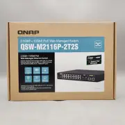 NEW QNAP 20Port 10GbE PoE++ & 2.5GbE PoE+ Managed Network Switch QSW-M2116P-2T2S