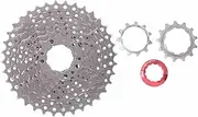 XIASABA 9 Speed 11T 36T Mountain Bike Steel Cassette Freewheel Bicycle Accessory Hollow Out Design for Easy Installation and Use with Strength Durability Precise Adjustment Fast an