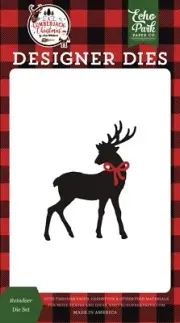 Echo Park Paper A LUMBERJACK CHRISTMAS Reindeer Die Set (ALC220043)