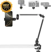 30" Articulating Magic Arm, Super Clamp, Camera Desk Mount, Phone Holder, UA056