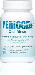 Periogen Rinse for Complete Oral Health Removes Plaque and Tartar that Cause Gum Disease the Future of Oral Care is Here Now Proven by Independant University Research Worldwide