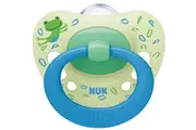 NUK: Signature Silicone Soother - 6-18mths Green (Single)