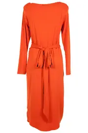 Luisa Wrap Drape Jersey Dress--HOW-342B015B