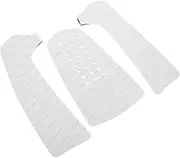 ibasenice 1 Set Surfboard Traction Pads Non Slip Adhesive Tail Pads for Durable Surfboard Accessories with Grooves for Maximum Grip and Stability