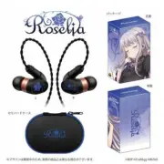 New Pioneer SE-CH9T Roselia Earphones Rare limit Obsolete Girls Band Party