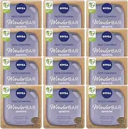 NIVEA WonderBAR Sensitive Face Wash 75g x 12 Pack