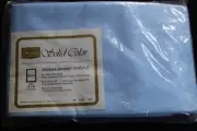Vintage New Sears Perma Prest Percale Regular Pillow Cases Set of 2 - Blue