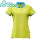 【LeVon】LV7431 - 女吸濕排汗抗UV短袖POLO衫 - 淺綠《 MIT台灣製造 / 排汗快乾 / 抗紫外線 / 輕薄舒適 / 賽車格紋領口設計》