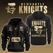 Newcastle Knights NRL Custom Name New Heavy Hoodie