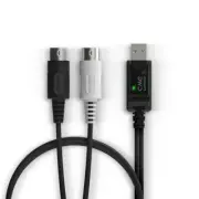 U2MIDI Pro - High-Speed USB MIDI Cable with Filter and Mapper - Plug & Play USB-
