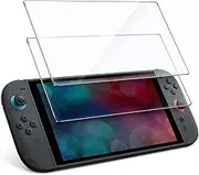 JETech Screen Protector for Nintendo Switch 2 2025, 9H Tempered Glass Film, Anti-Scratch, HD Clear, 2-Pack