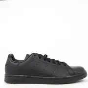 Adidas Stan Smith Triple Black Casual Sneaker Shoes M20327 Mens Size 11.5
