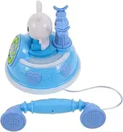 UPKOCH Electronic Kids Toy Telephone Lighted Vintage Landline Phone Pretend Play Communication Skills Training Imaginative Roleplay