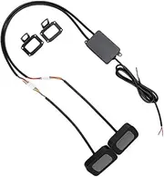 Generic LED Motorcycle Dynamic Devil Eye Light Motorbike Retrofit Kits (Auto-Switching)