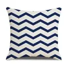 Cross-border Pillowcase Simple GeometryHot Sale Linen Pillowcase Sofa Pillow Hou