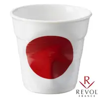 在飛比找momo購物網優惠-【REVOL】法國 REVOL FRO 日本國旗 陶瓷皺折杯