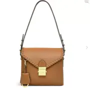 Radley Loaf Lane Crafted Butterscotch Leather Small Flapover Shoulder Bag H59