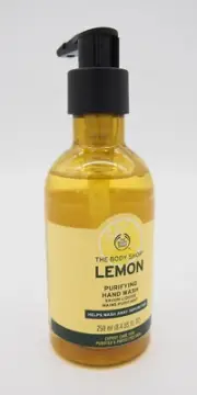 (1) The Body Shop LEMON Purifying Hand Wash Soap 8.4oz 250ml Full Size New