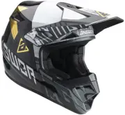 Answer AR3 Ronin Helmet (2XL, Black/White/Gold)