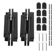 Pair 6inch Hidden Door Hinges Invisible Hinges Concealed Hinges 180 Degree Swing
