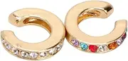 [GALPADA] 2pcs Fashion Ear Cuffs C-shape Alloy Ear Clip Non-piercing Stylish Party Earrings for Women