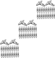 [DEARMAMY] 3sets Versatile Men's Cufflinks Tuxedo Studs for Men Easy to Replace and Maintain Shirt Cufflinks 30pcs*3