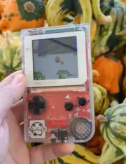 Nintendo Game Boy Pocket Color Poco custom PCB Console IPS LCD Q5 OSD & HDMI Out