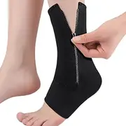 Ankle Brace Sock - Achilles Tendon Support Socks,Elastic Achilles Tendon Compression Sleeve Adjustable Breathable Running Foot Wrap