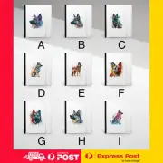 PASSPORT ITINERARY ORGANIZER|NORWEGIAN ELKHOUND DOG PUPPY CANINE WATERCOLOR #1